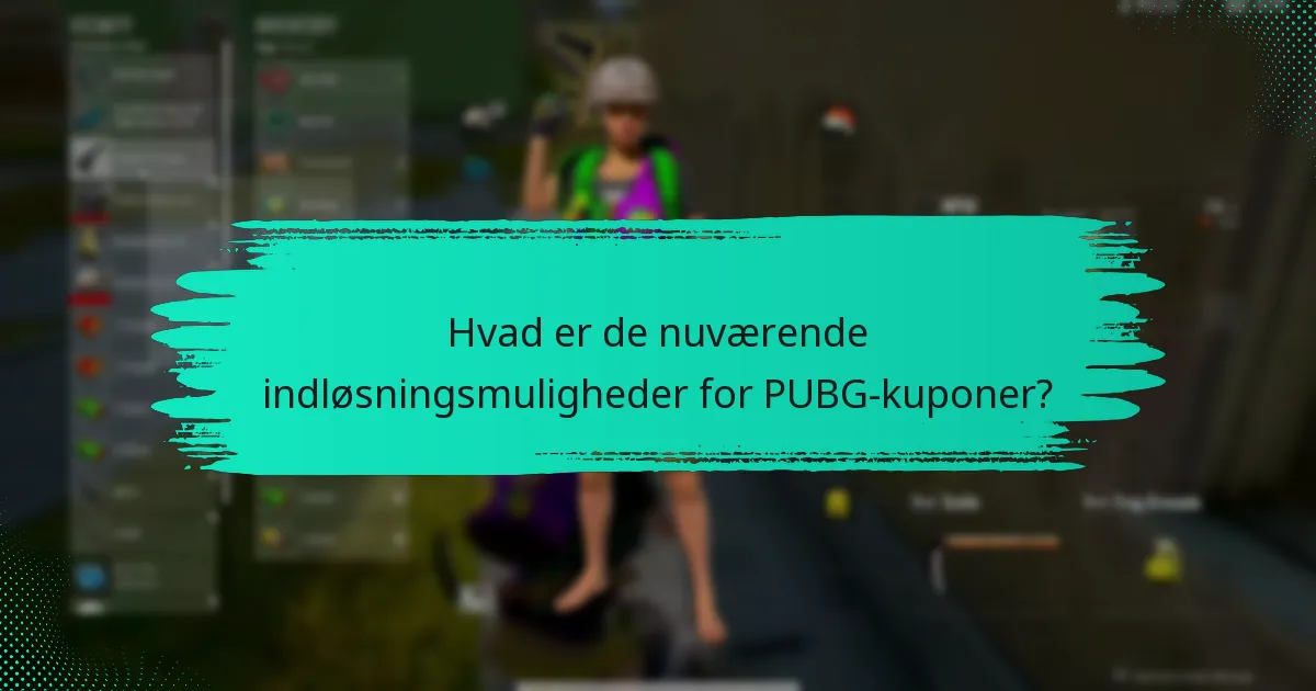 Hvordan kan jeg bruge PUBG-kuponer effektivt?