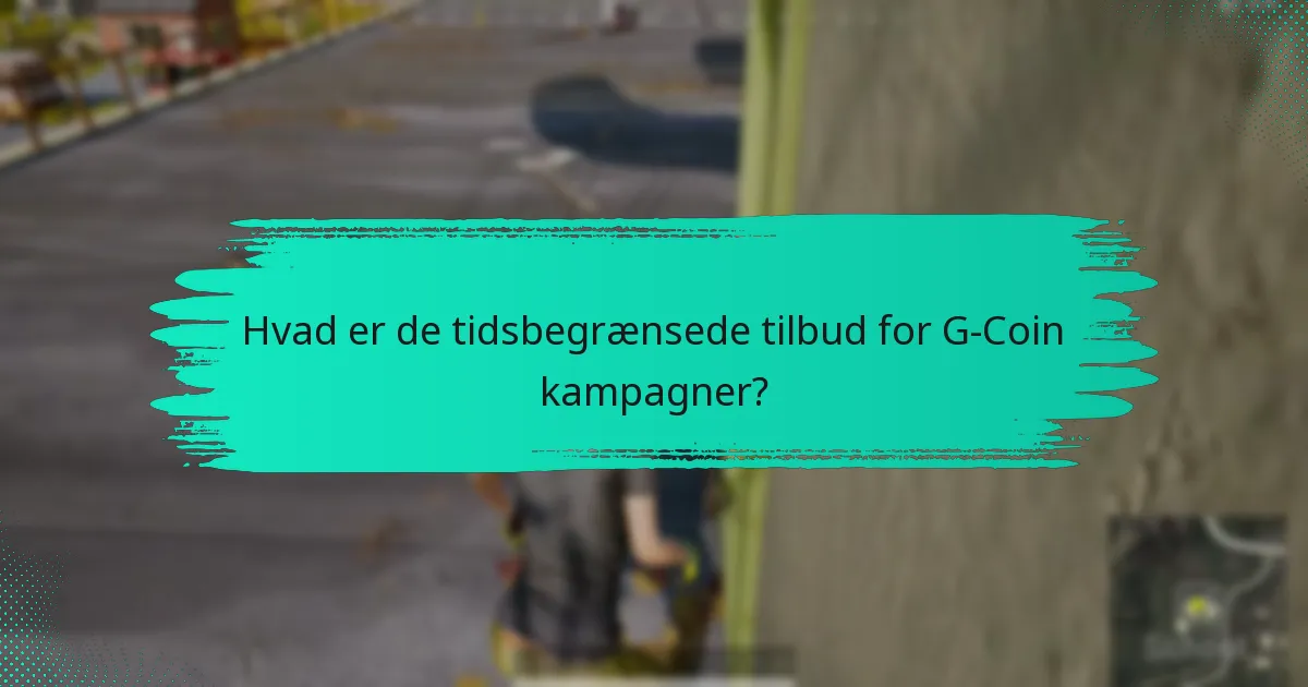 Hvilke sæsonbestemte begivenheder er i øjeblikket tilgængelige for G-Coin kampagner?