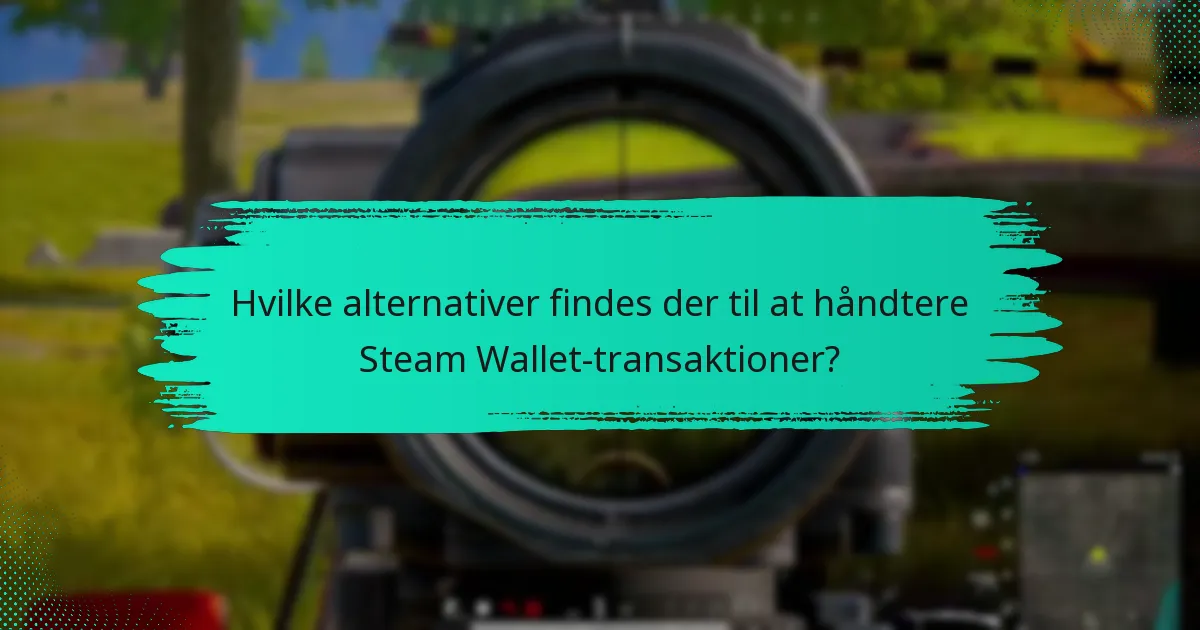 Hvilke almindelige udfordringer findes der med Steam Wallet-transaktioner?